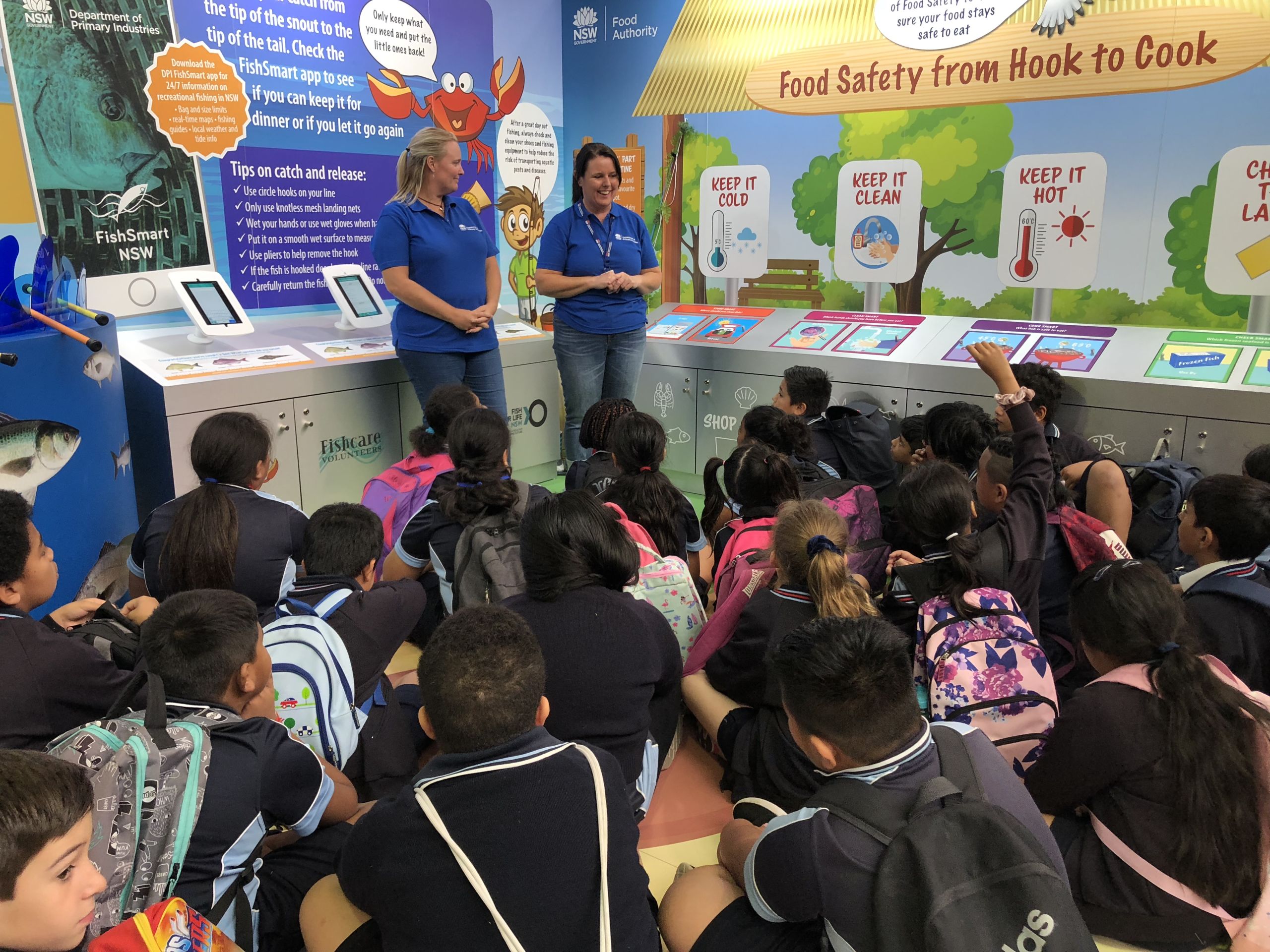 The NSW Department of Primary Industries stand at Sydney Royal Easter show.